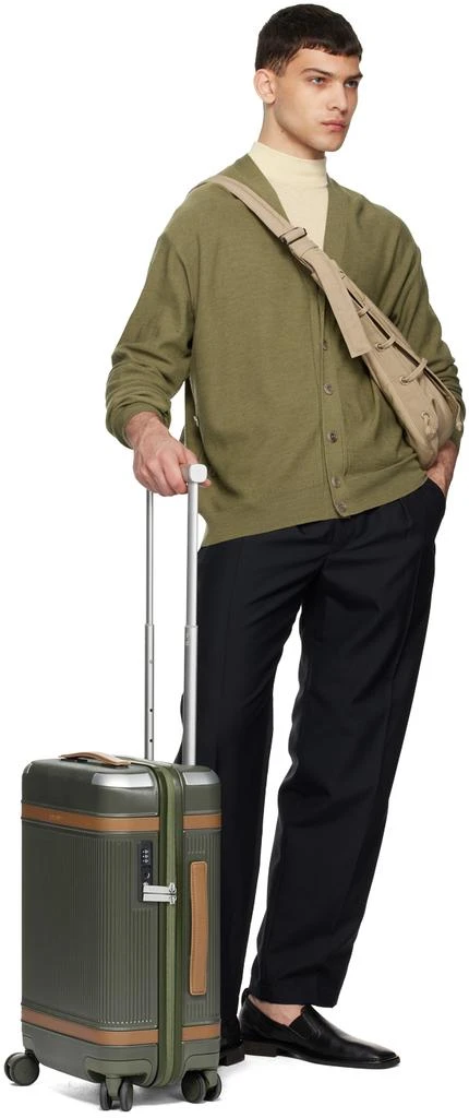 Paravel Khaki Aviator Carry-On Suitcase 5