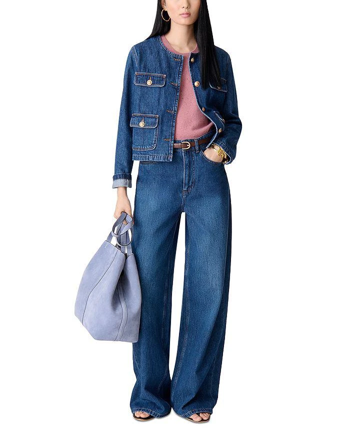 VANESSA BRUNO Deana Denim Jacket 2