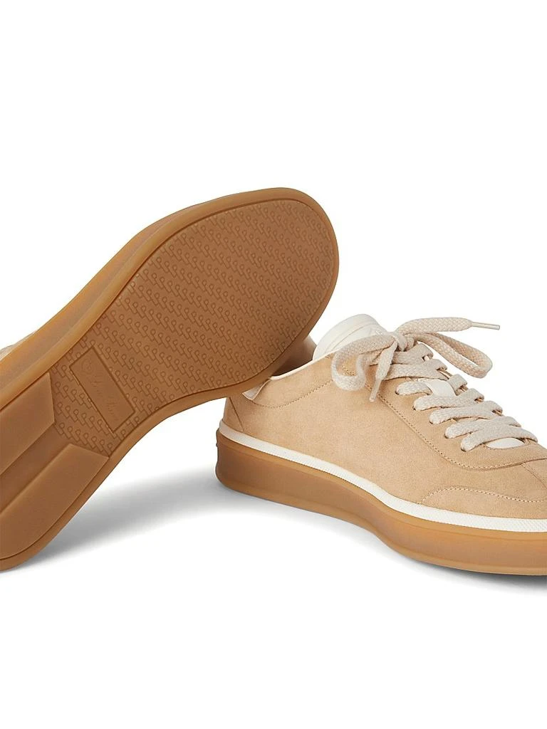 Loro Piana Tennis Walk Suede Sneakers 5