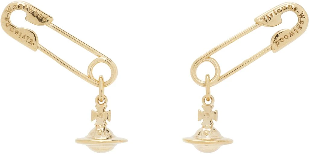 Vivienne Westwood Safety Pin Earrings