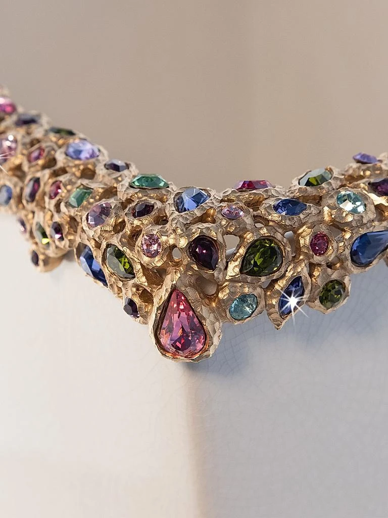 Jay Strongwater Bejeweled Trash Bin 3