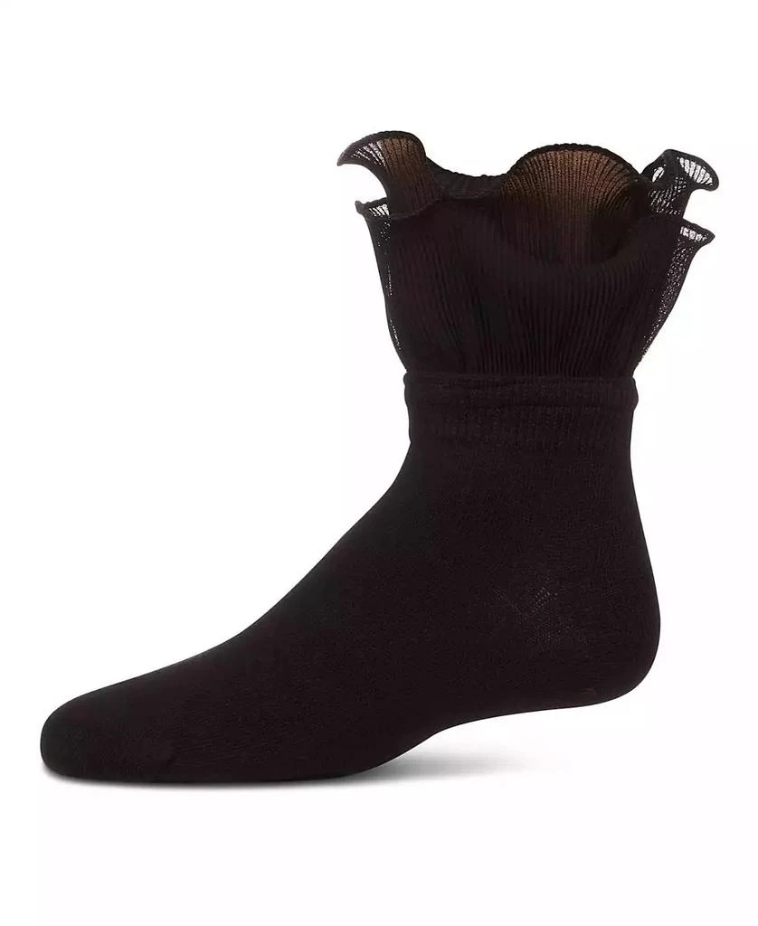 Memoi Girls
Dual Layer Ruffle Anklet Socks
