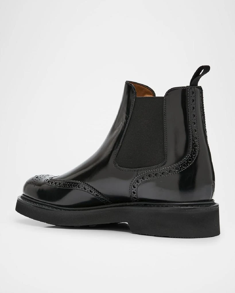 Church's Men's Nantwich Polished Brogue Chelsea Boots 2