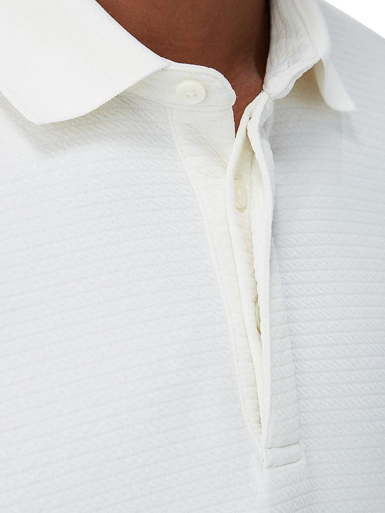 BUGATCHI Three-Button Polo Shirt 7
