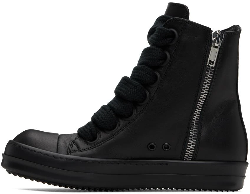 Rick Owens Black Jumbo Laced Sneakers 3