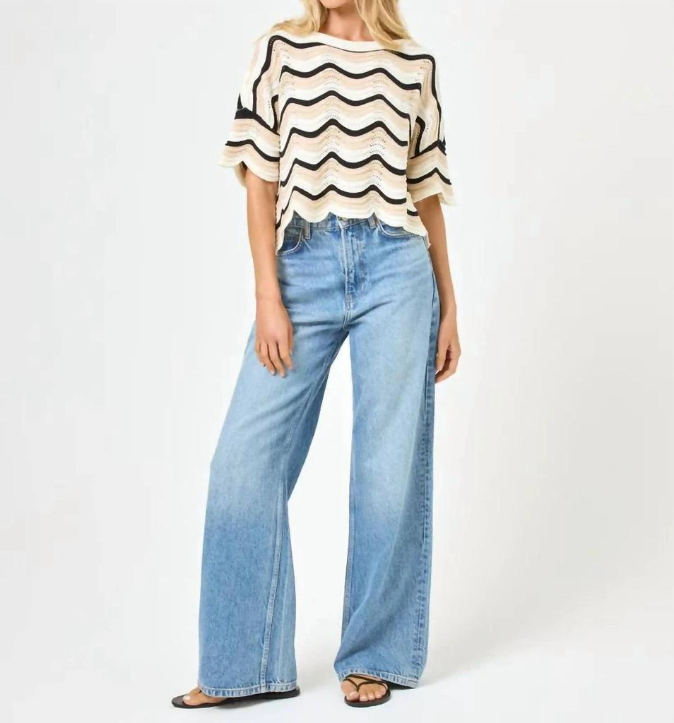 L*Space L*Space - Make Waves Sweater Top 2