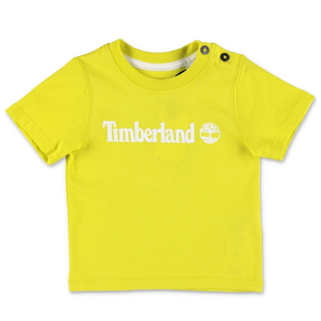 Timberland Timberland Kids Logo Printed Crewneck T-Shirt from Cettire