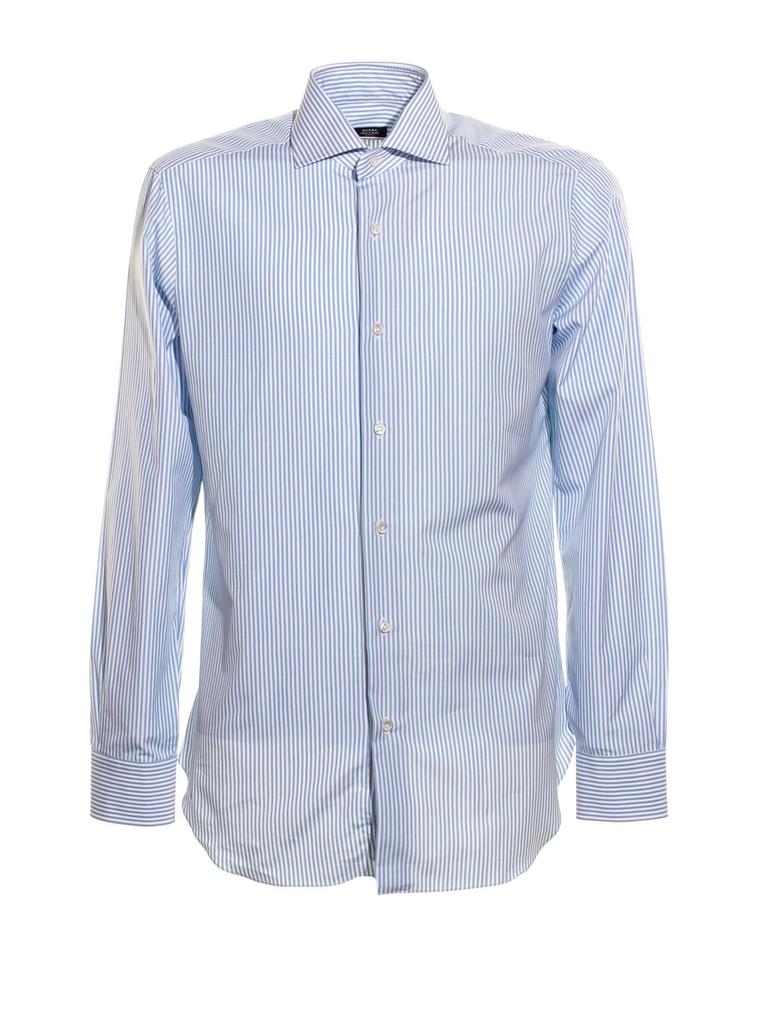 Barba Barba Striped Long-Sleeved Shirt