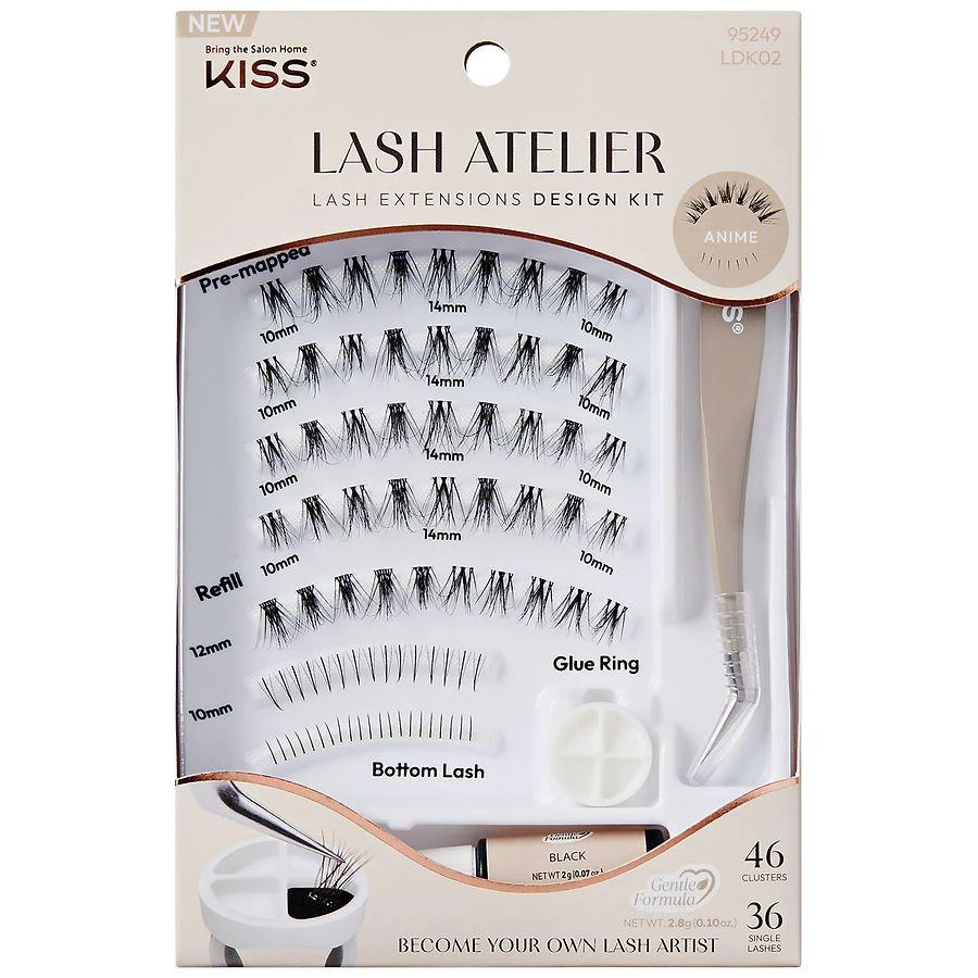 Kiss Glue-On Lashes, Anime 1
