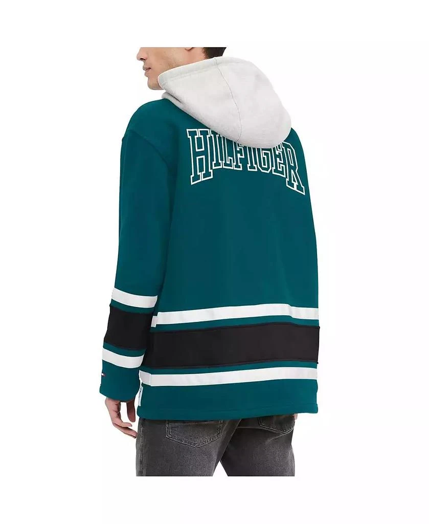 Tommy Hilfiger Men's Midnight Green Philadelphia Eagles Ivan Fashion Pullover Hoodie 3