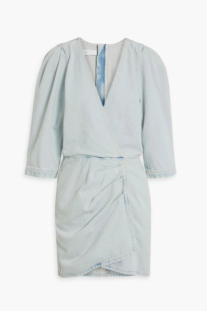 blue dress for baby girl Marcia Chiffon Lacey Mini Dress – edikted