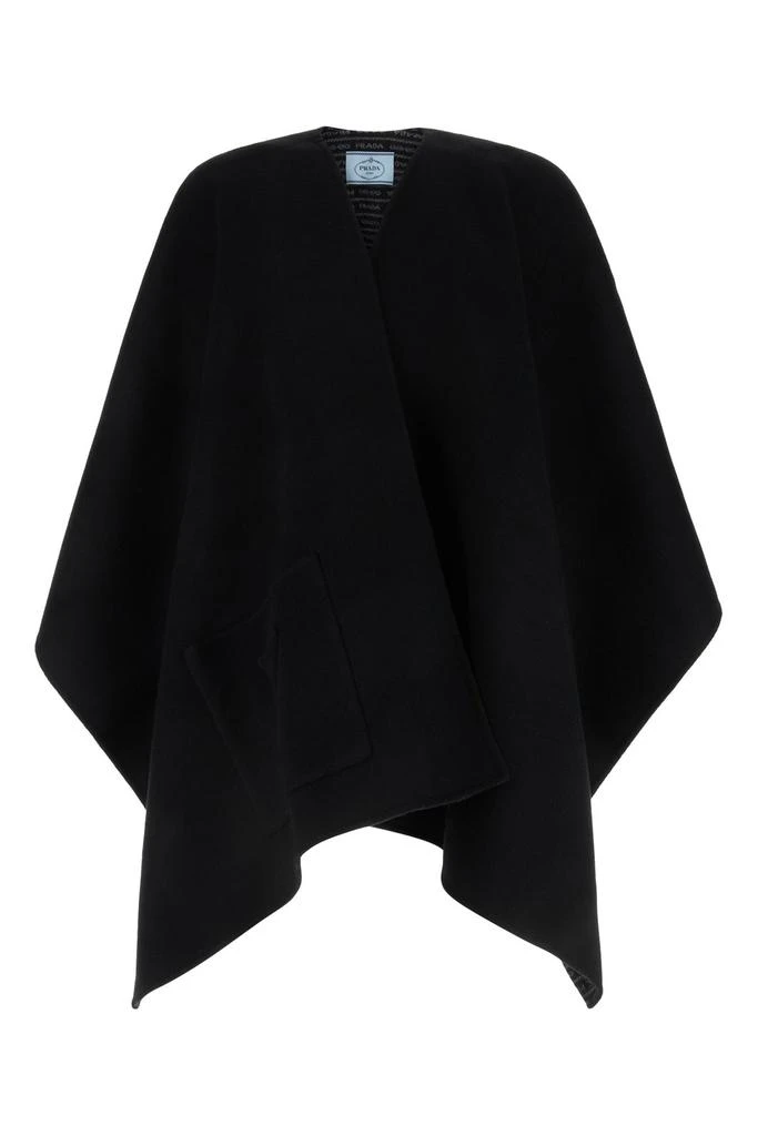 Prada Prada Triangle Logo Cape 1