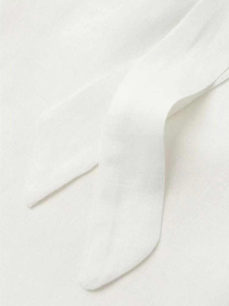 Pour Les Femmes Linen Maxi Shirtdress 6