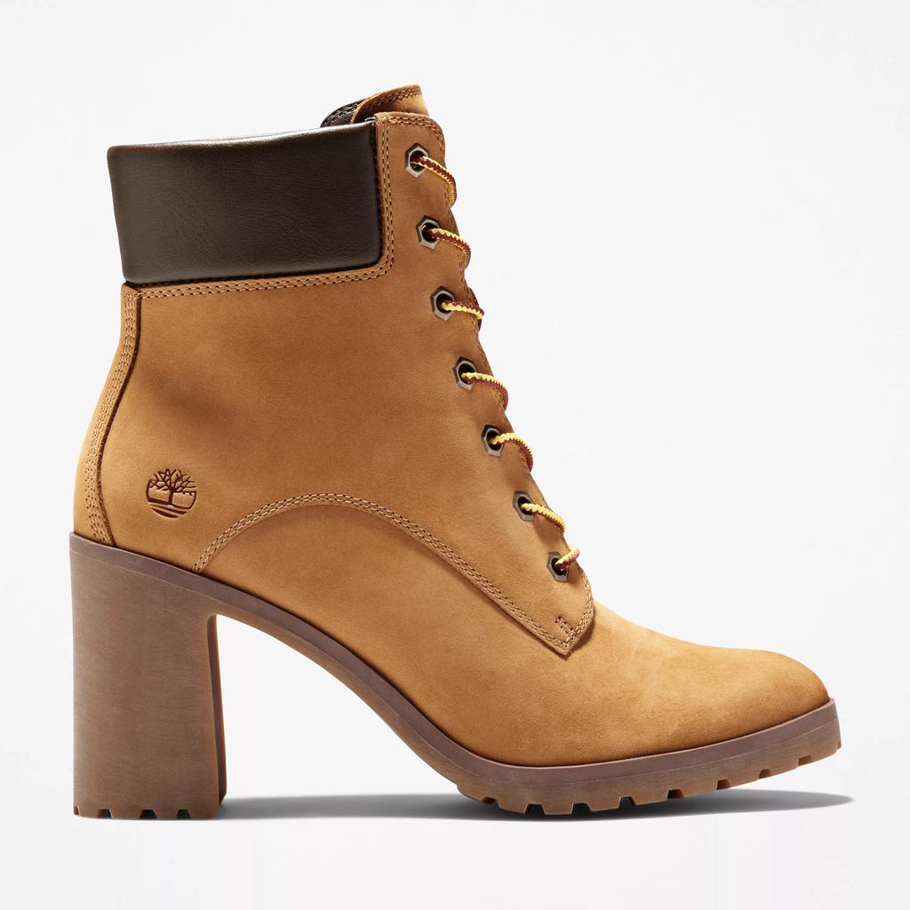 【Timberland】Allington Heights ストラップ サンダル ★華やか Women's Allington Heights 6-Inch Boots - Wheat Nubuck