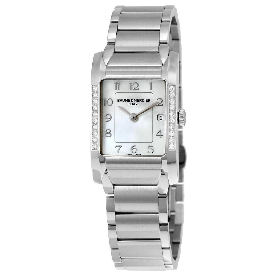 Baume Et Mercier Baume and Mercier Hampton Mother of Pearl Diamond Ladies Watch 10051 1