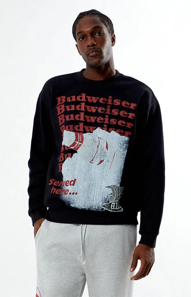 Budweiser By PacSun Ice Crew Neck Sweatshirt 1