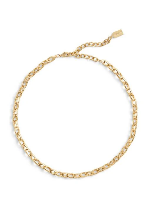 Coach Gold Signature C Choker Necklace 1