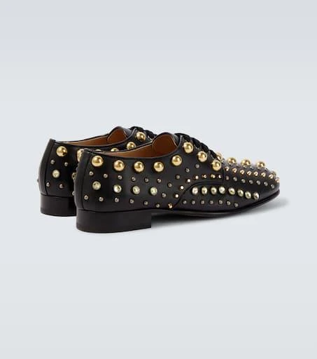 Valentino Mj Blues studded leather Derby shoes 6