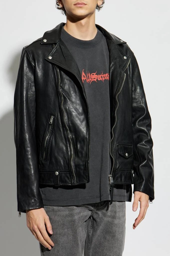 ALL SAINTS Leather jacket Milo 3