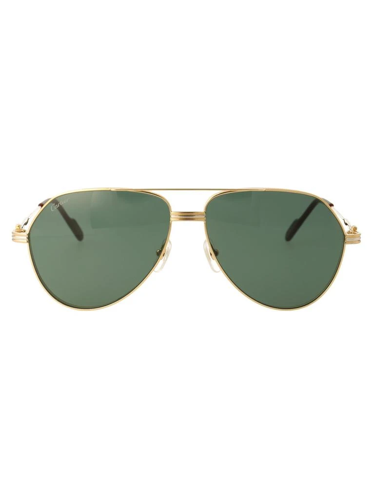 Cartier Cartier Aviator-Frame Sunglasses 1