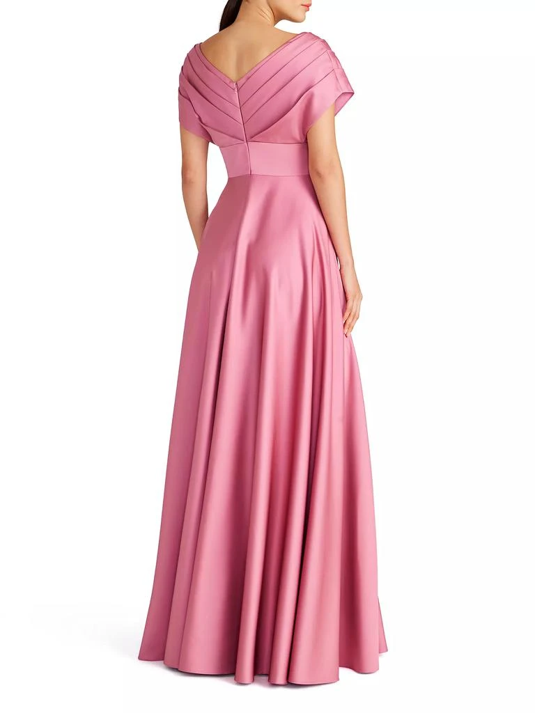 Theia Cecelia Draped A-Line Gown 4