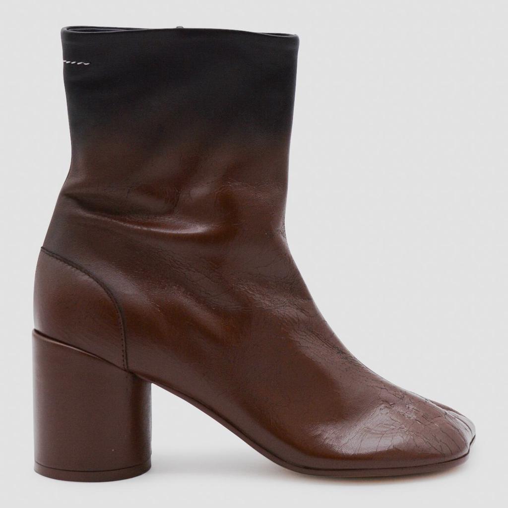 MM6 MM6 Maison Margiela Black And Brown Boots