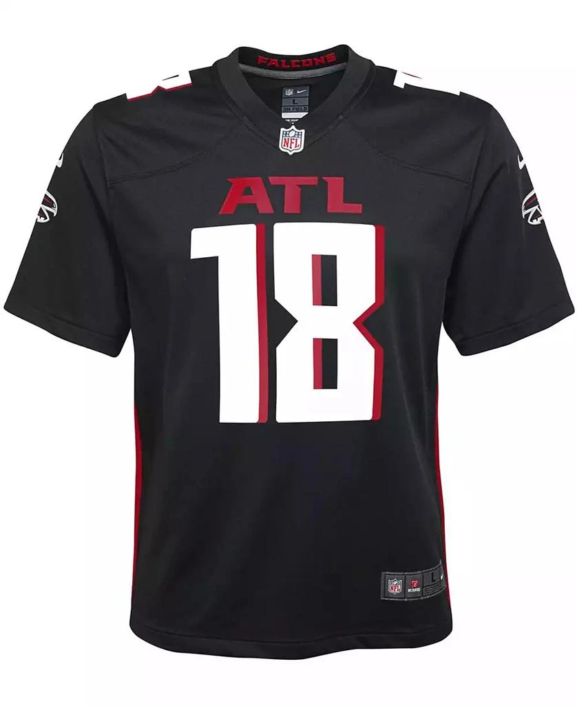 NIKE Big Boys and Girls Calvin Ridley Black Atlanta Falcons Player Game Jersey 2