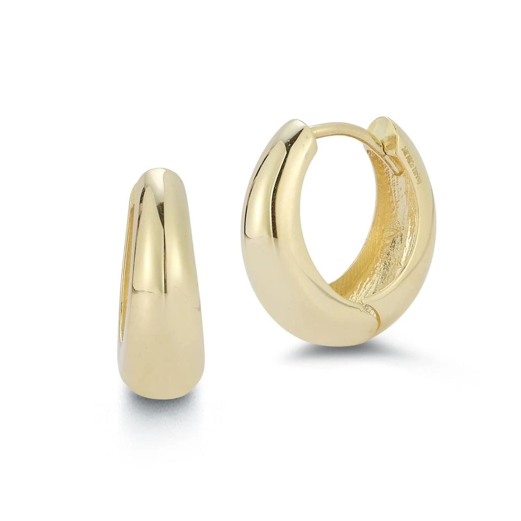 Ember Fine Jewelry 14K Gold Graduated Small Hoops