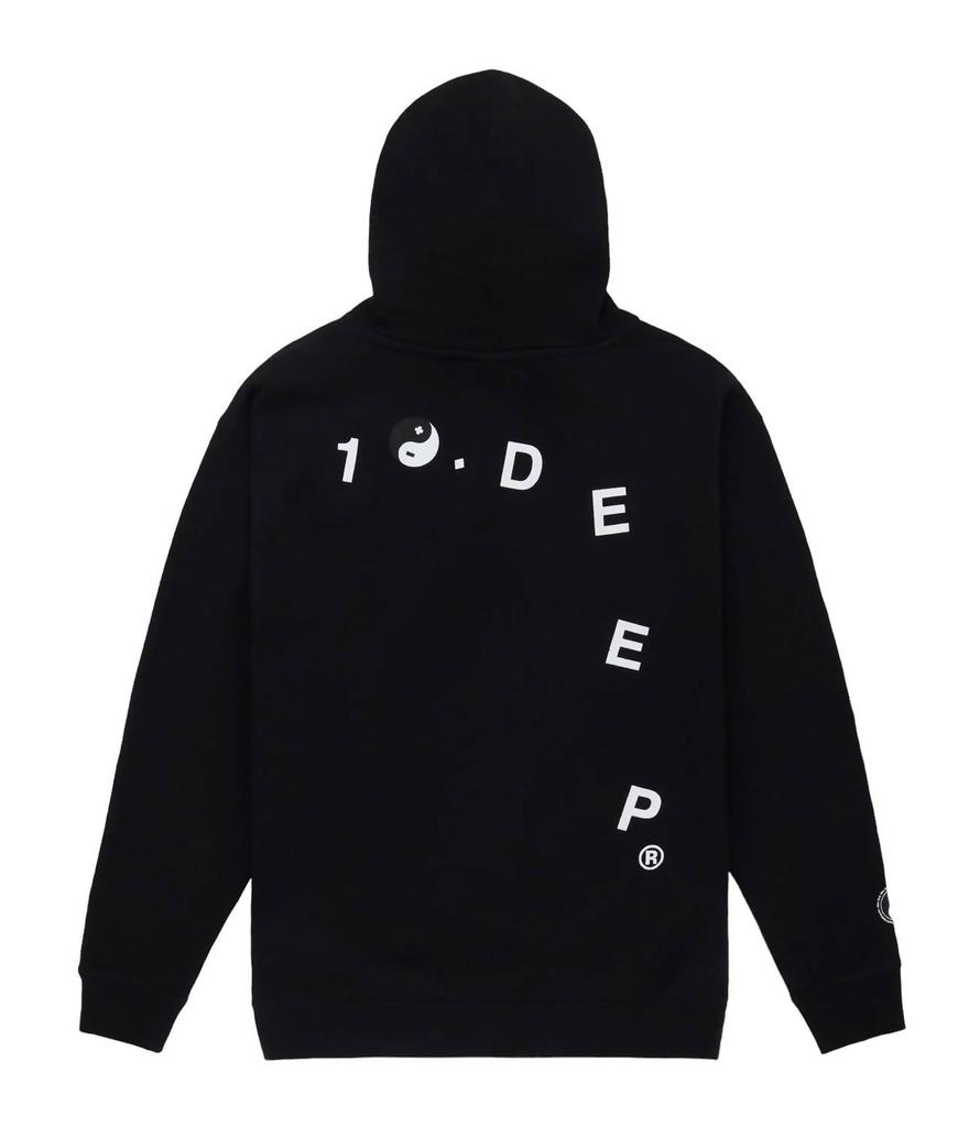 10.DEEP Men's Rise & Fall Hoodie In Black