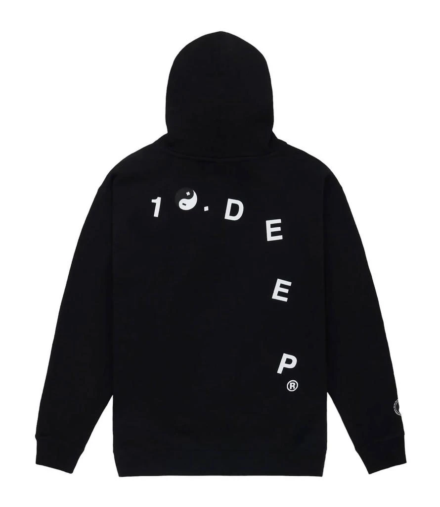10.DEEP Men's Rise & Fall Hoodie In Black 2