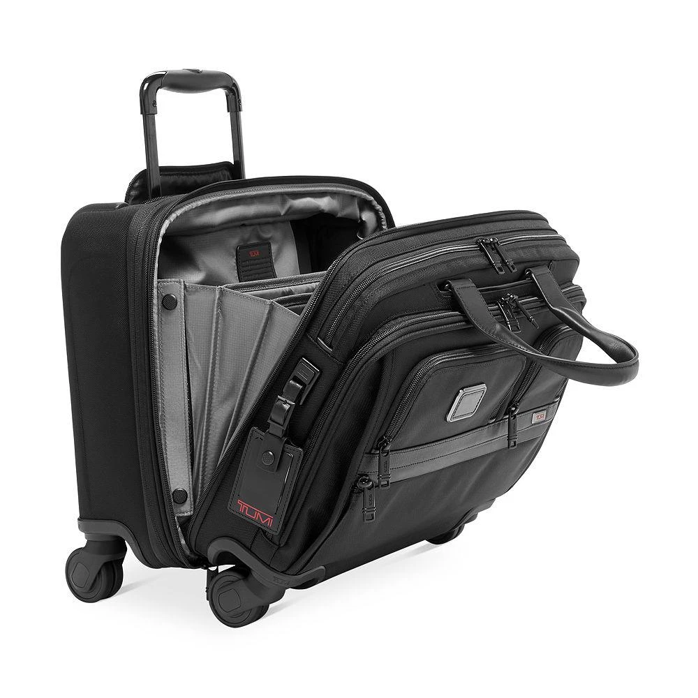 Tumi Alpha 3 Deluxe 4-Wheel Laptop Case Brief 6