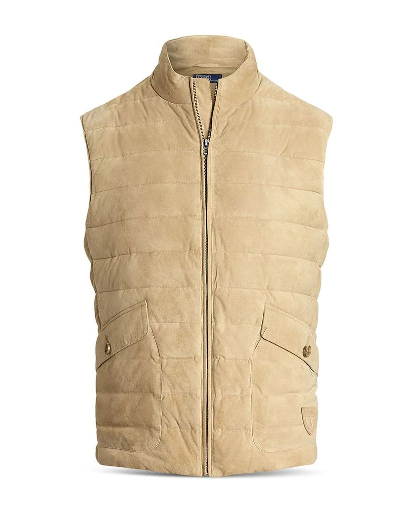 Ralph Lauren Quilted Suede Vest 6