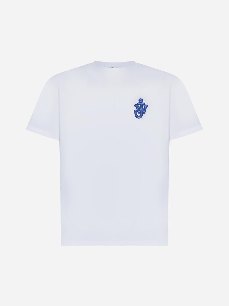 JW Anderson White logo patch T-shirt