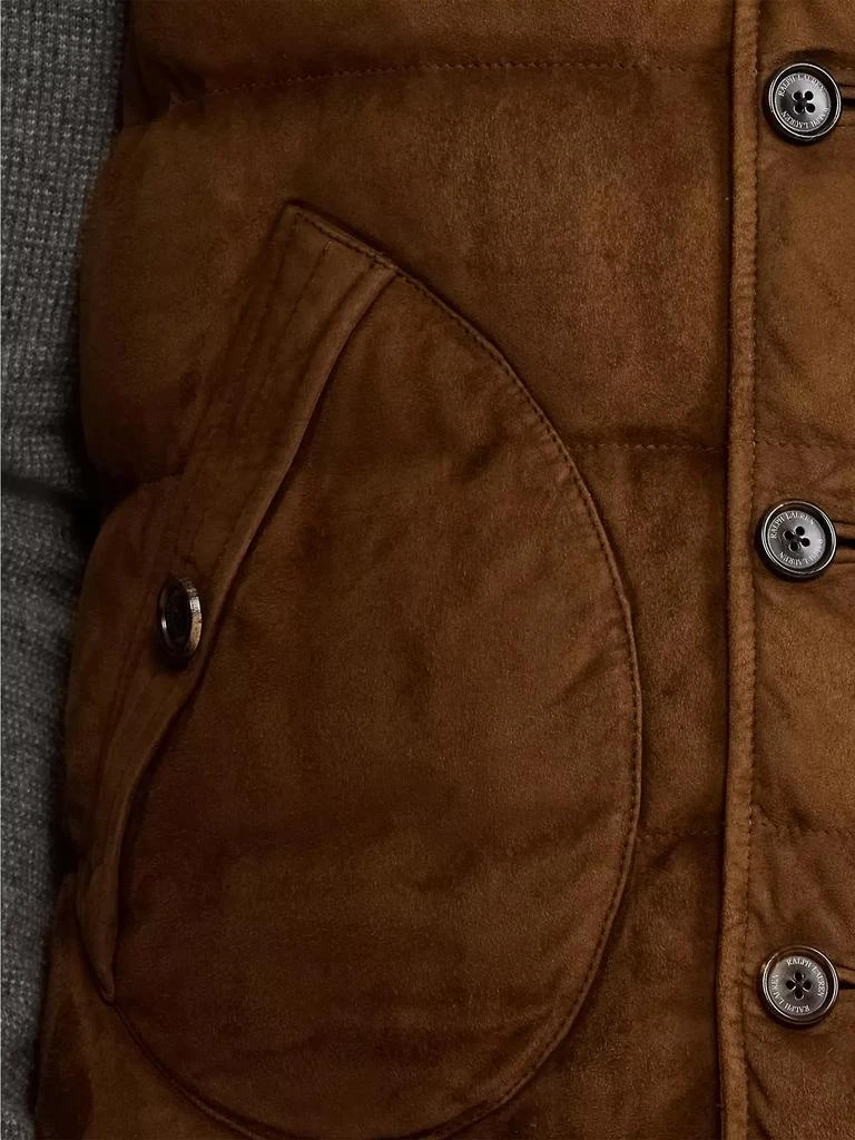 Ralph Lauren Mardell Reversible Suede Down Vest 7