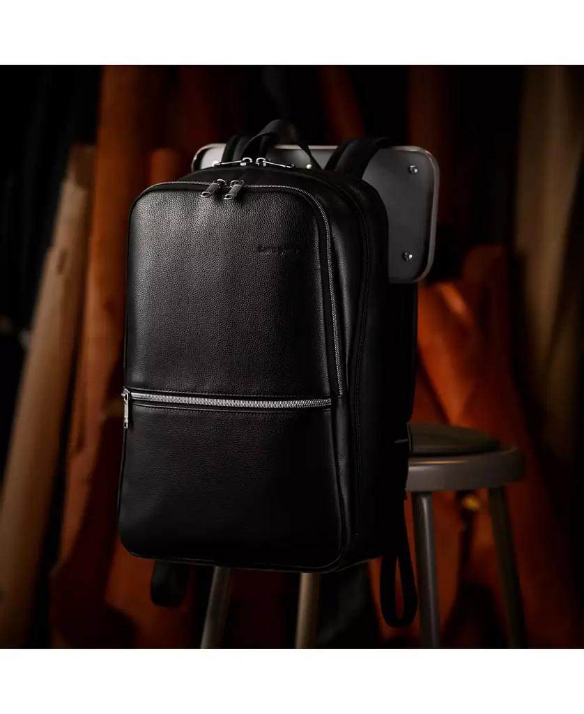 Samsonite Classic Leather Slim Backpack