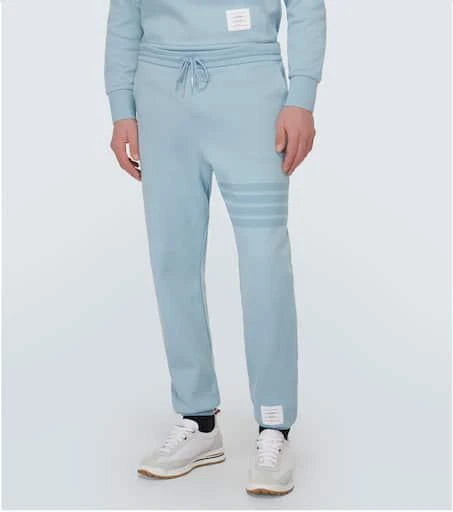 Thom Browne 4-Bar cotton jersey sweatpants 3
