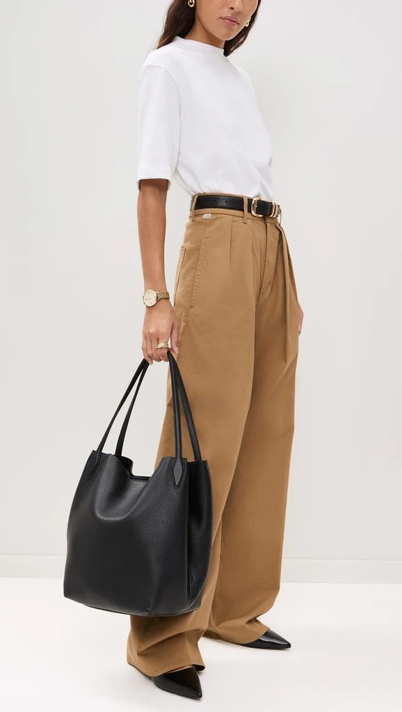 Madewell The Shopper Tote in Soft Grain Leather 2