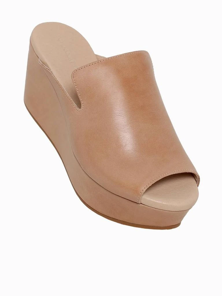 CHOCOLAT BLU Women
s Whisper Wedge Sandals In Taupe Leather 5