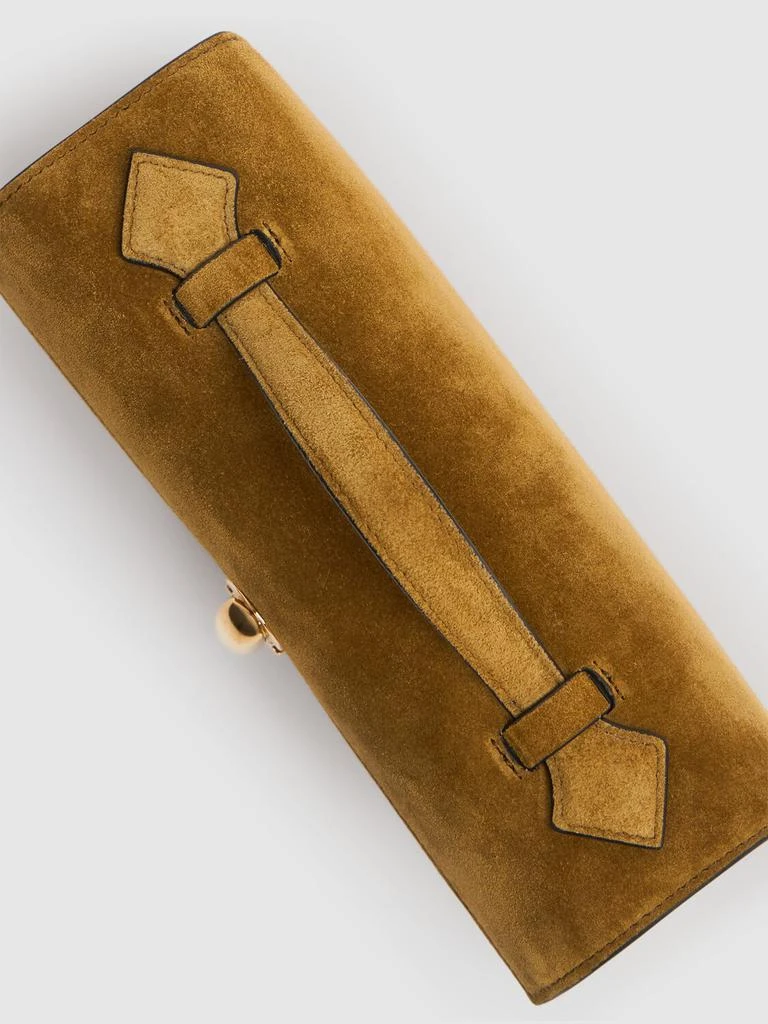 SAVETTE The Symmetry Suede Pochette 3