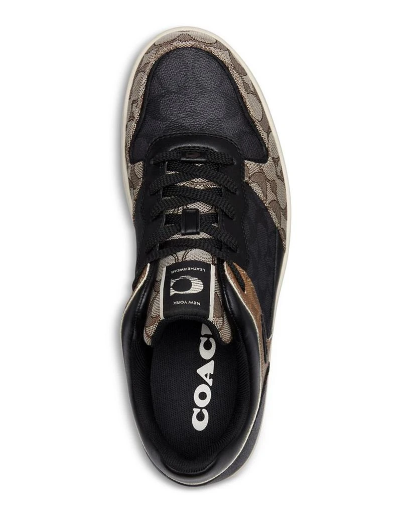 COACH Men's C201 Signature Lace Up Sneaker 3