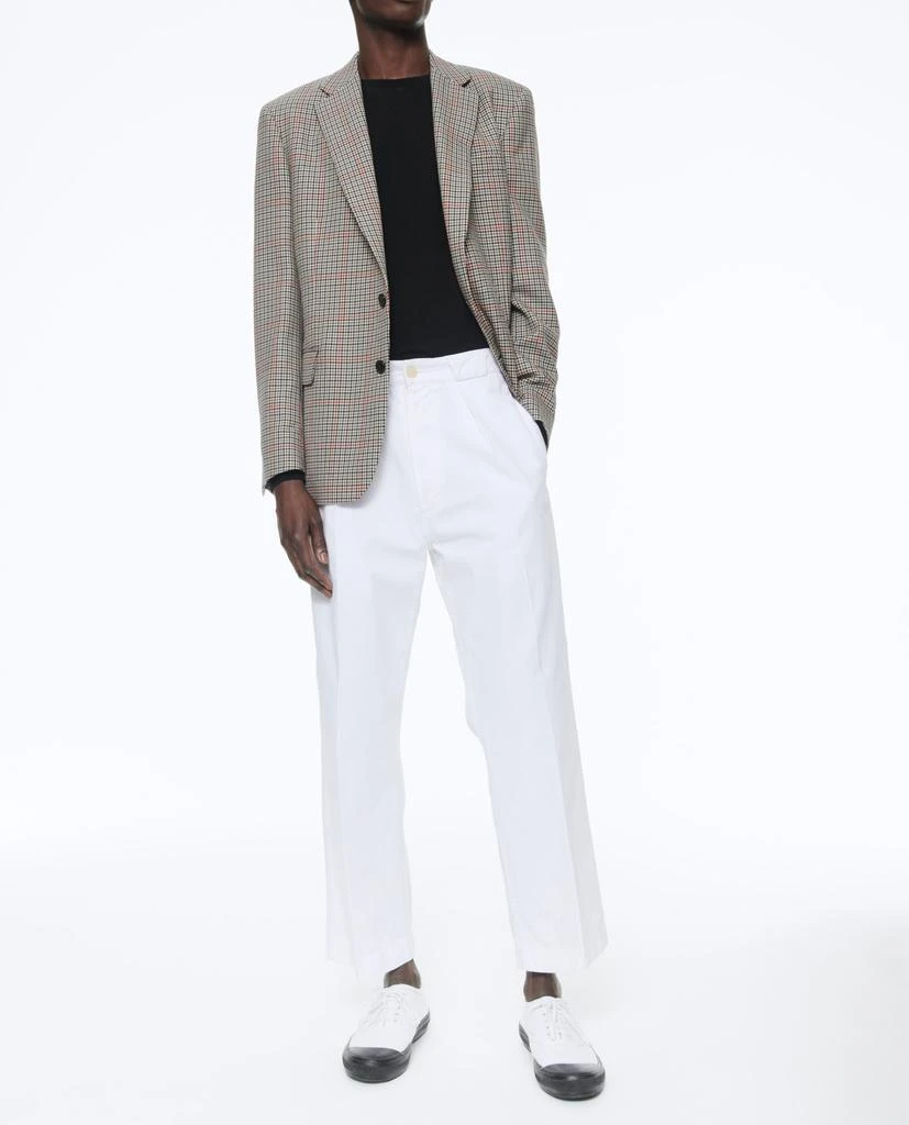 预计3周后发货 Fursac Veste En Laine À Motif Pied De Poule - Chataigne - Homme 3