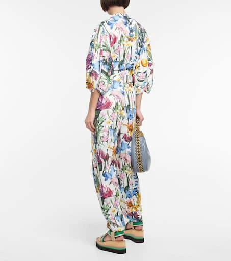Stella McCartney V-neck floral jumpsuit 3
