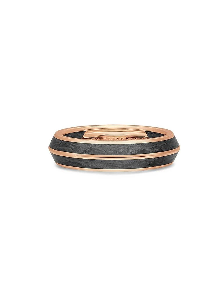 David Yurman Knife Edge Band Ring in 18K Rose Gold