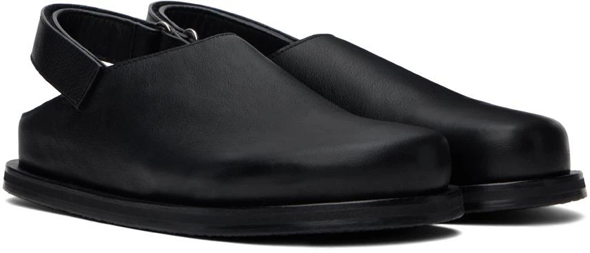 Studio Nicholson Black Slingback Clogs 4