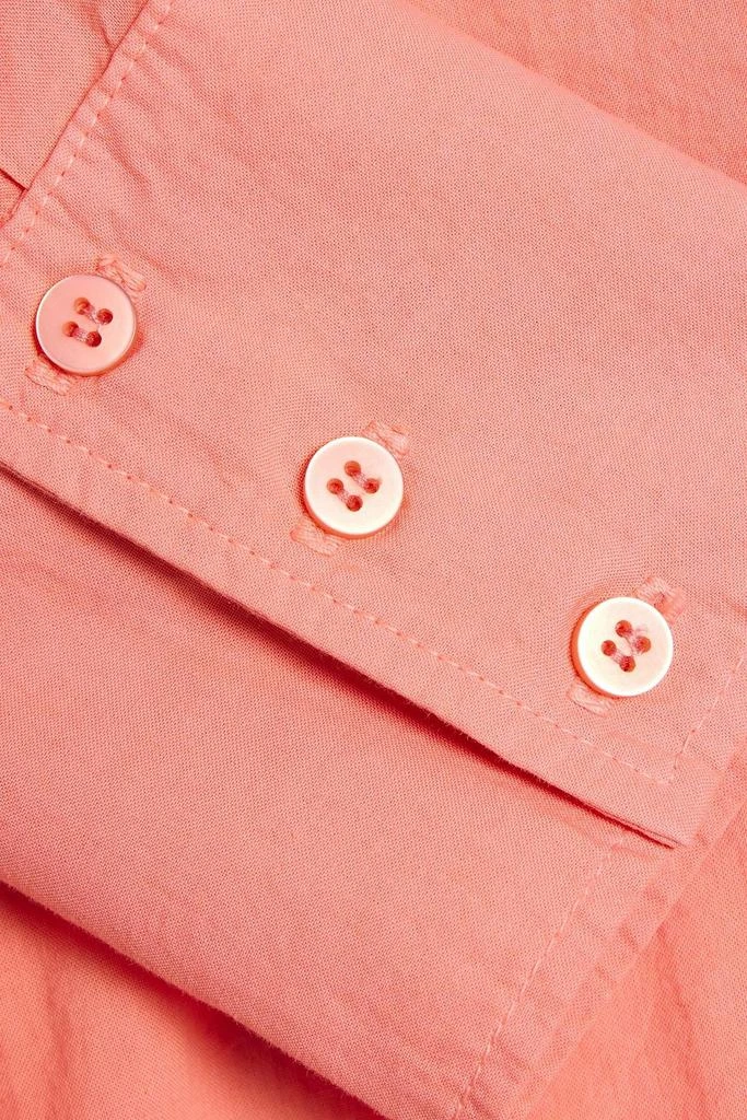Stateside Twist-front cotton-poplin shirt 4