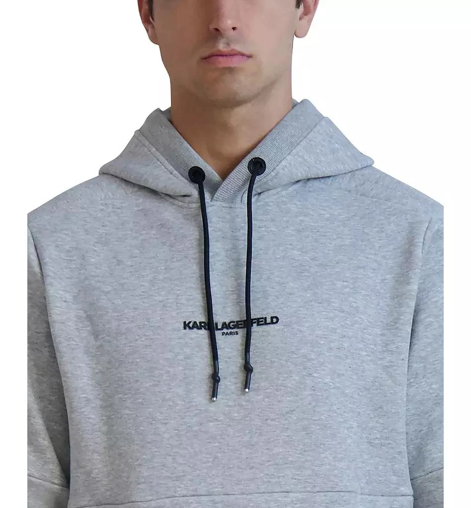 Karl Lagerfeld Paris Men's Fleece Logo Hoodie 4