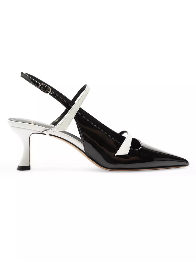 Alexandre Birman Tita 60MM Patent Leather Pumps