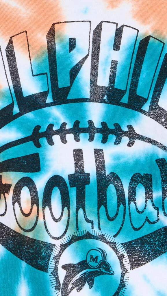 Junk Food Dolphins Football Tie Dye Tee 5