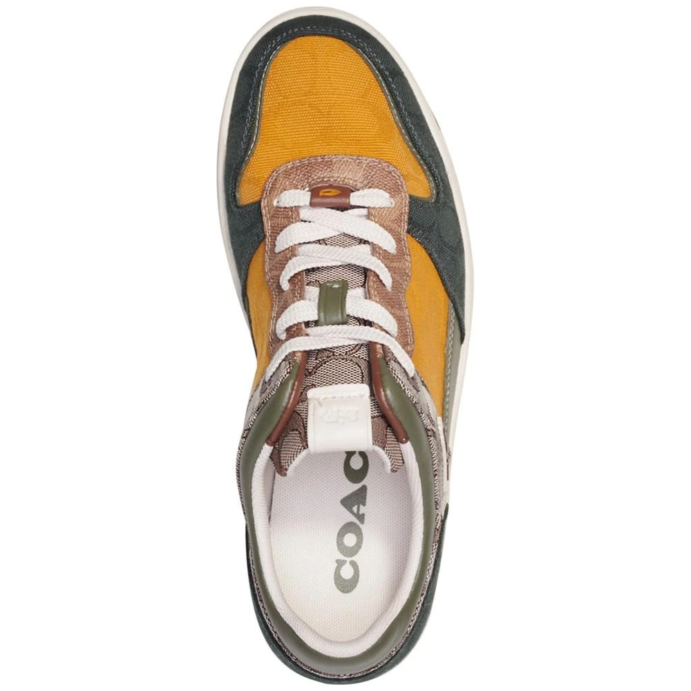 COACH Men's C201 Mixed Signature 3 Fashion Athletic Sneaker 5