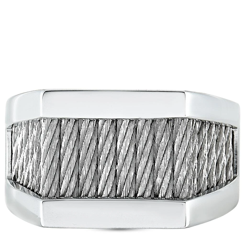 Charriol Forever Stainless Steel Ring 5